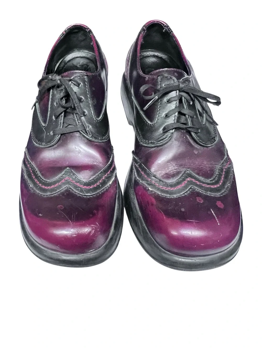 Dansko | Jazz Platform Wingtip Platform Oxford in Leather Size 41